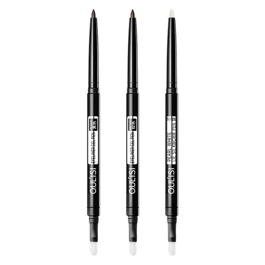 ខ្មៅដៃគូរភ្នែក eyeliner gel pen សម្រាប់ស្ត្រី មិនងាយប្រឡាក់ ប៊ិច eyeliner