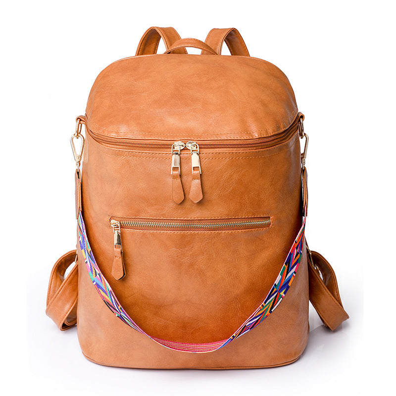 Women's bags wholesale European and American retro PU ladies backpack bucket bag niche design women's bags wholesale 