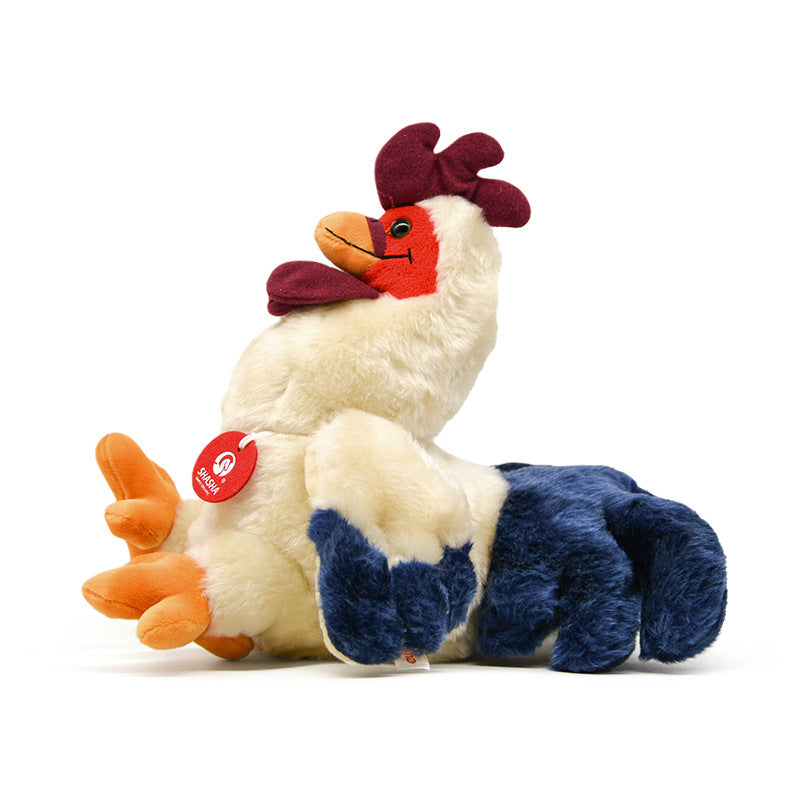 Simulation Chicken Rooster Animal Doll New Style Plush Toy Ornaments Children's Gift Pillow Doll Wholesale