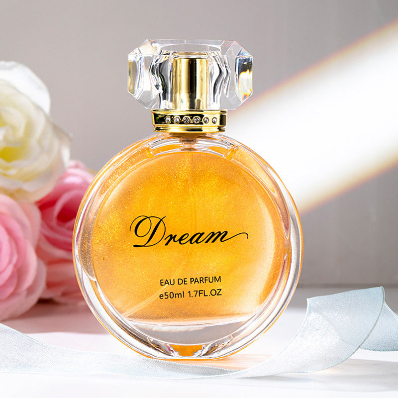 Women's perfume fresh and long-lasting light fragrance floral fragrance Douyin hot recommendation student fantasy gilded sand perfume wholesale