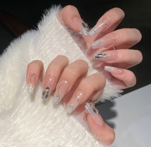 ក្រចកដៃសិប្បនិម្មិត nail stickers ស្ទីគ័រក្រចក