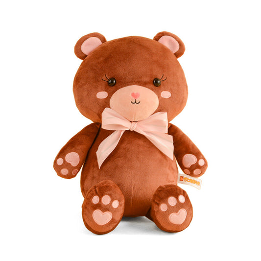 New design cute bear Xiaoni short plush toy animal bear plush doll doll gift