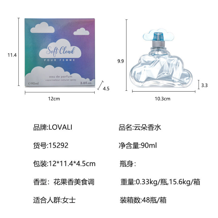 爆款亚马逊希音TEMU云朵香水女士持久淡香花香调跨境越南Perfume