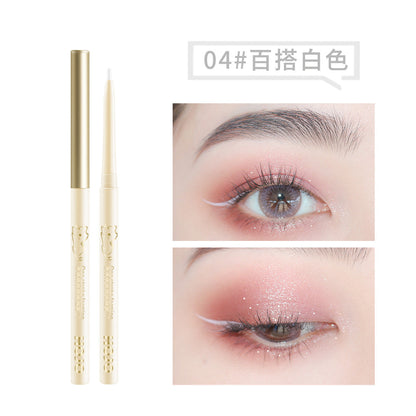 Makeup HOJO ប៊ិច Eyeliner រលោង និងជាប់បានយូរ មានការប៉ះរលោង និងលាបពណ៌តាមបែបធម្មជាតិ ដោយមិនធ្វើអោយប្រឡាក់តែម្តង។ 