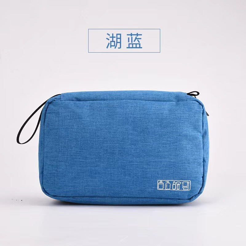 Portable toiletry hanging toiletry storage bag with large capacity, simple and multi-functional travel storage bag 