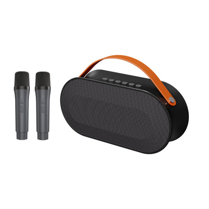 P10 portable outdoor bluetooth speaker wireless microphone square dance portable high power karaoke speaker