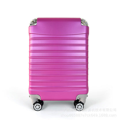 ABS semi-finished suitcase 1 foreign trade special 8 inch 20 inch luggage strong waterproof universal wheel trolley case can be customized 