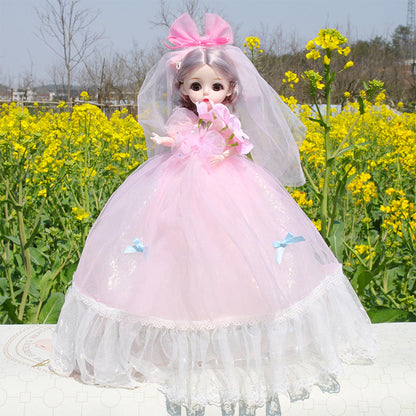 Creative new style tulle skirt princess doll toy girl Barbie doll birthday gift girl Mingrun Barbie