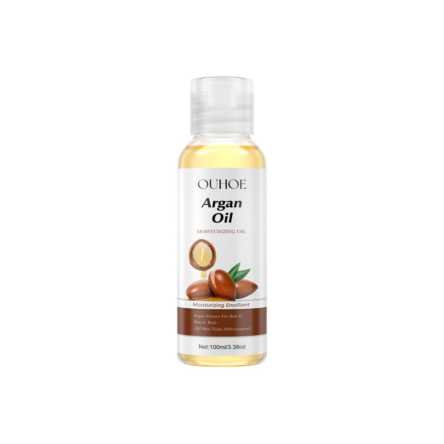 OUHOE Argan Oil ផ្តល់សំណើម បន្តឹងស្បែក ពង្រឹងស្បែក សក់រលោង ថែរក្សាសក់ ប្រេងសំខាន់ៗច្រើនបែប 