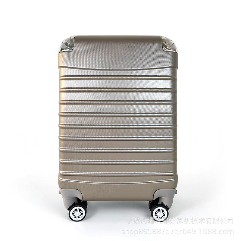 ABS semi-finished suitcase 1 foreign trade special 8 inch 20 inch luggage strong waterproof universal wheel trolley case can be customized 