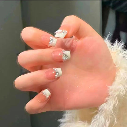 ក្រចកដៃសិប្បនិម្មិត nail stickers ស្ទីគ័រក្រចក