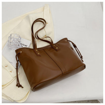 Cross-border bags for women, popular small bags, large-capacity tote bags, casual simple handbags, shoulder bags