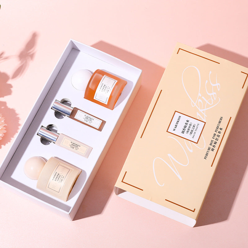 New product Skin Desire Pure Desire Ribbon Perfumer Set Women's Long-lasting Gift Box Perfume Cross-border Wholesale