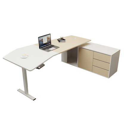 Smart electric lift table office computer table manager table president table desk youth table boss table