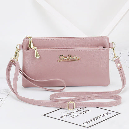 Korean style shoulder bag women's fashion messenger bag 2024 new women's bag versatile ladies bag simple mom bag trendy 