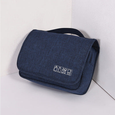 Travel waterproof cationic hook toiletry bag large home bathroom cosmetics storage hanging bag beauty makeup storage bag 