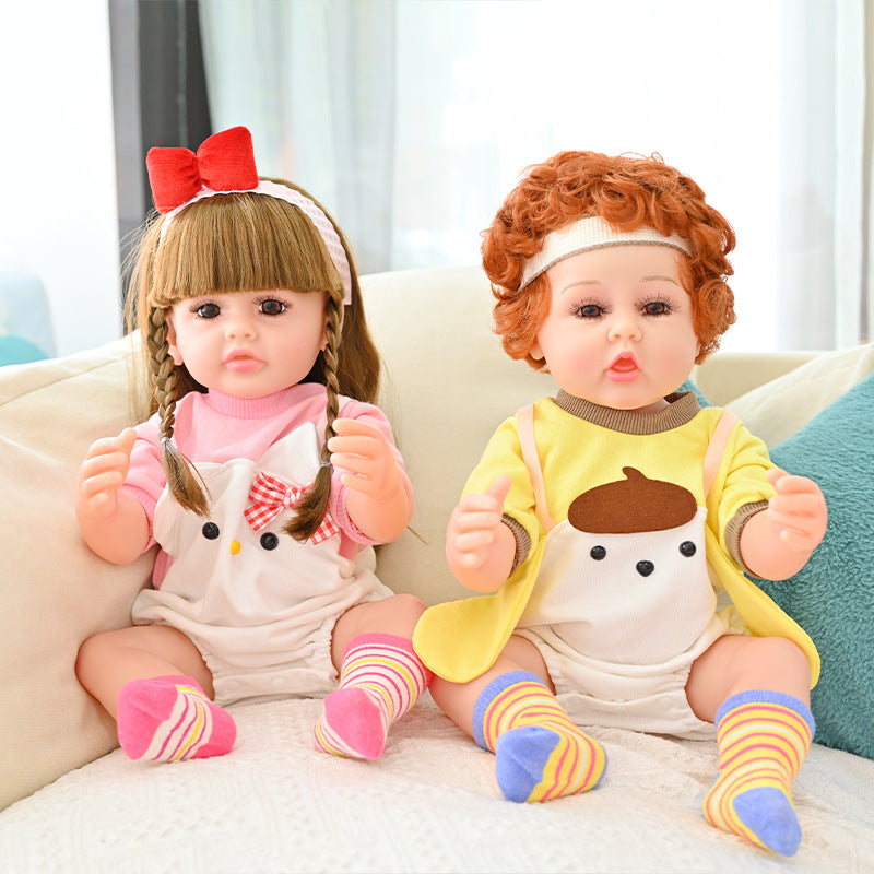 58CM Simulation Doll Baby Rebirth Doll Girl Toy Dressup Amazon eBay Cross-Border Supply Hot