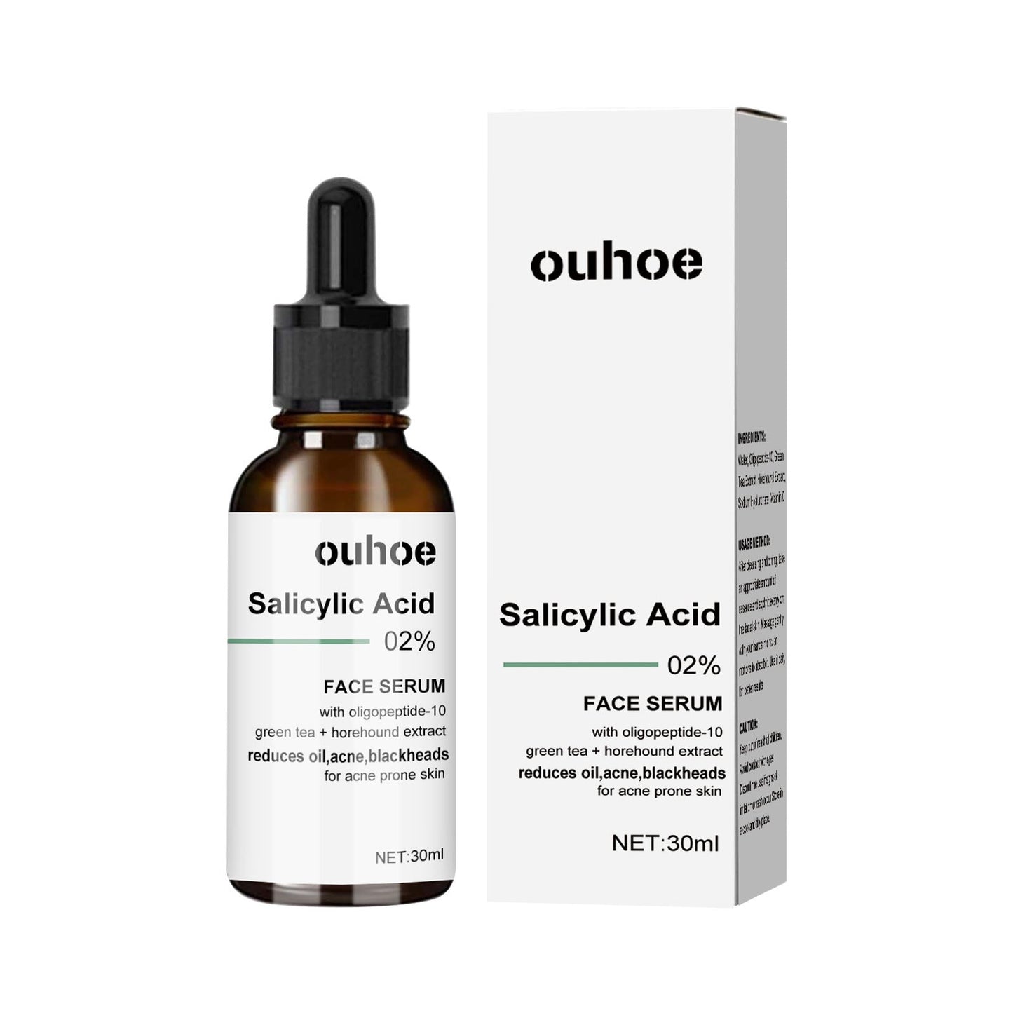 OUHOE Anti-Aging Essence បំបាត់ស្នាមជ្រីវជ្រួញ និងស្នាមជ្រួញថ្ងាស ផ្តល់សំណើម និងបន្តឹងស្បែក Anti-Aging Essence 