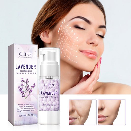 ouhoe lavender cream anti-wrinkle cream moisturizing and rejuvenating cream anti-aging facial hydrating firming improvement lifting 