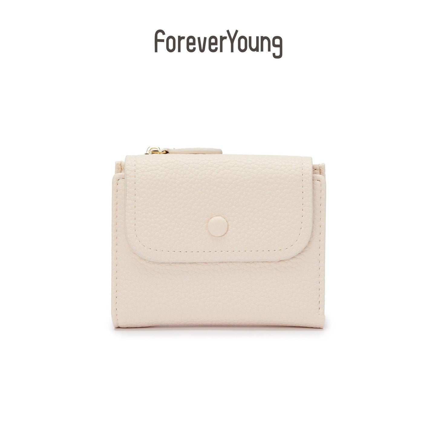 forever young wallet ladies short multifunctional coin purse Korean fashion card holder cross-border wholesale 