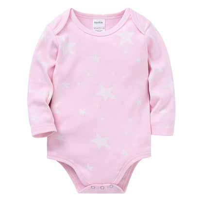 New baby pure cotton jumpsuit baby girl envelope collar romper newborn baby fart clothes crawling clothes cross-border wholesale