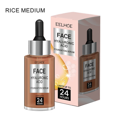 EELHOE foundation essence lightens fine lines, acne, dark spots, moisturizes and rejuvenates the skin, evens out skin tone, conceals blemishes and prevents aging 