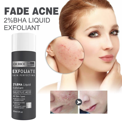 OUHOE salicylic acid essence liquid skin repair acne pimples acne delicate pores skin care rejuvenation essence 