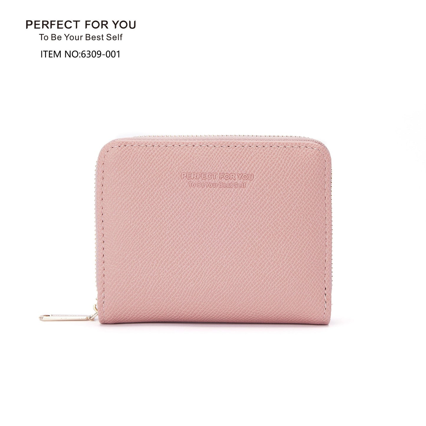 perfect for you short women's wallet Korean style fashion accordion zipper card holder two fold coin purse 