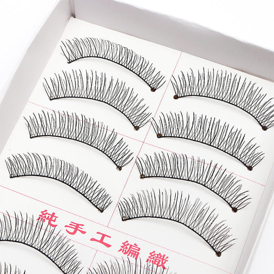 Dingsen false eyelashes manufacturer boutique 216 217 natural eyelashes nude makeup thick bridal makeup eyelashes