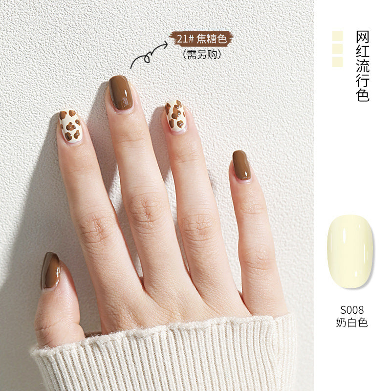 2024 new nail art phototherapy gel nail polish gel summer whitening new color nail polish gel base gel dedicated to nail salons