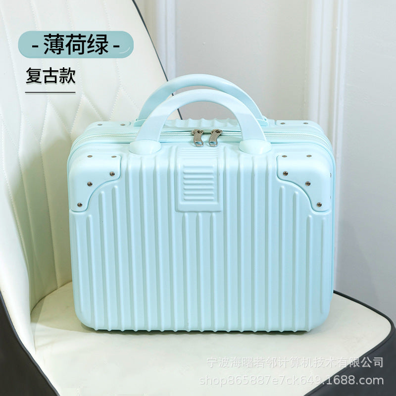 Cosmetic bag storage box suitcase holiday gift box cosmetic box souvenir small suitcase wholesale 