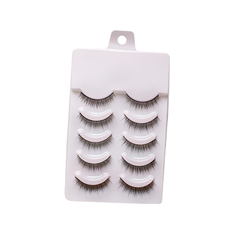 DINGSEN false eyelashes five pairs of natural eyelashes