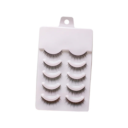 DINGSEN false eyelashes five pairs of natural eyelashes