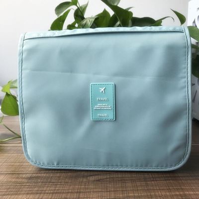 Korean version of large capacity travel twill hook bag storage bag portable portable toiletry bag factory supply good price 