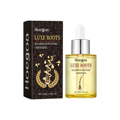 Hoegoa Thick Hair Essence ម៉ាស្សាស្បែកក្បាល ការពារការជ្រុះសក់ ធ្វើអោយសក់រឹងមាំ មានសំណើម ទន់រលោង និងមានបរិមាណច្រើន សក់ក្រាស់ ប្រេងសំខាន់ៗ 