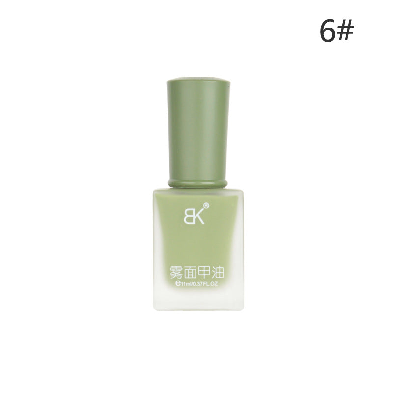 bk2024 summer fashion matte matte oily nail polish no baking long-lasting not easy to fall off can not be peeled frosted wholesale