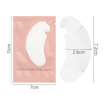 Wholesale Disposable Grafting Eyelash Isolation Eye Patch U-shaped Incision Non-woven Hydrogel Eye Patch