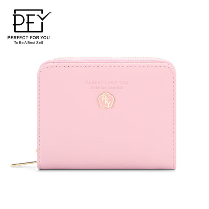 Perfect For You New Women's Short Coin Purse Coin Wallet Simple Small Wallet Women's Bag 