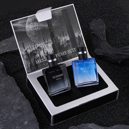 Xiaocheng Yixiang new charming men's perfume gift box lasting light fragrance cross-border hot-selling cologne perfume set wholesale