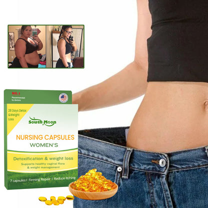 South Moon Slimming Capsules សម្រករាង និងស្បែកតឹង លាហើយខ្លាញ់ក្បាលពោះ និងថ្នាំសម្រកខ្លាញ់ 