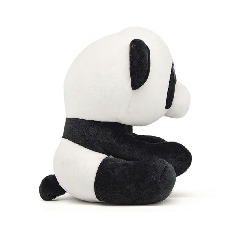 Simulation Animal Panda Plush Toy Cute Black and White Red Panda Doll Cartoon Doll Children's Gift