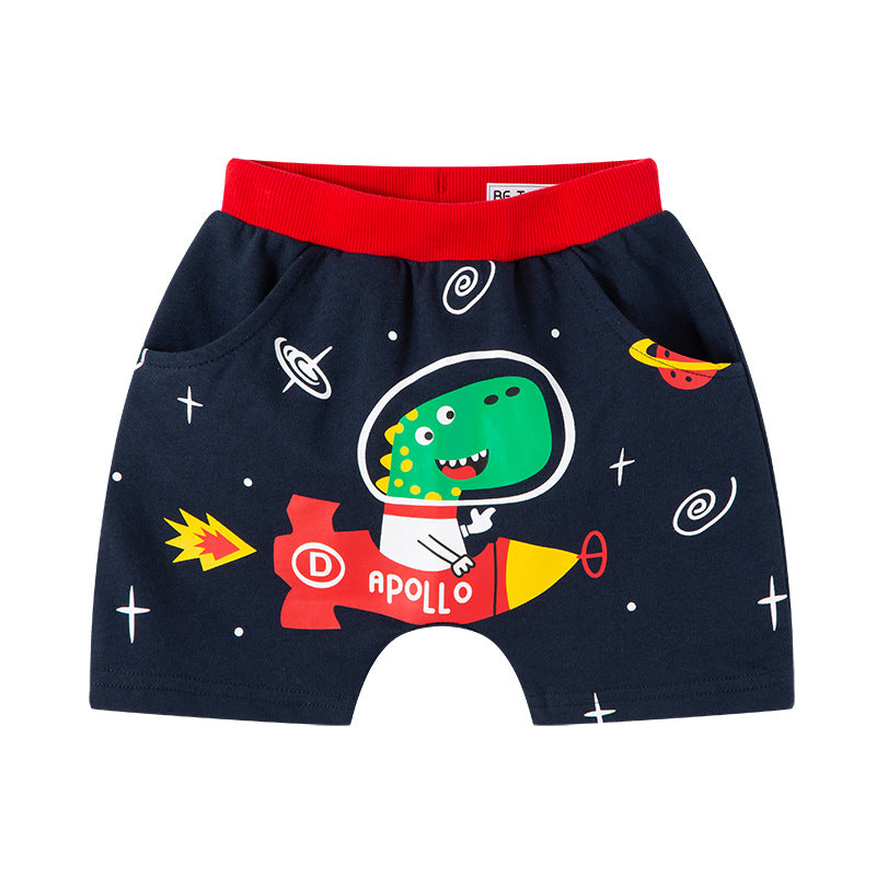 Children's shorts, shorts, large PP pants, new summer boys' harem pants, pure cotton bottoms, trendy manufacturers, one piece shipping