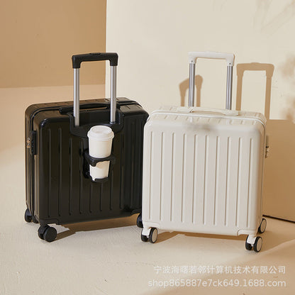 Luggage cabin suitcase small silent men business ins fashion travel trolley case 20 