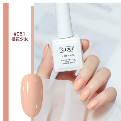 2023 new nail polish gel no odor ice transparent nude color transparent long-lasting quick-drying nail polish manicure nail polish gel wholesale