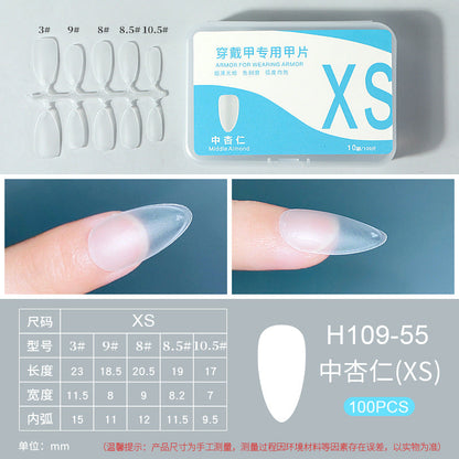 Manicure wear nails handmade special nail pieces without grinding ultra-thin traceless false nail stickers manicure manufacturers wholesale