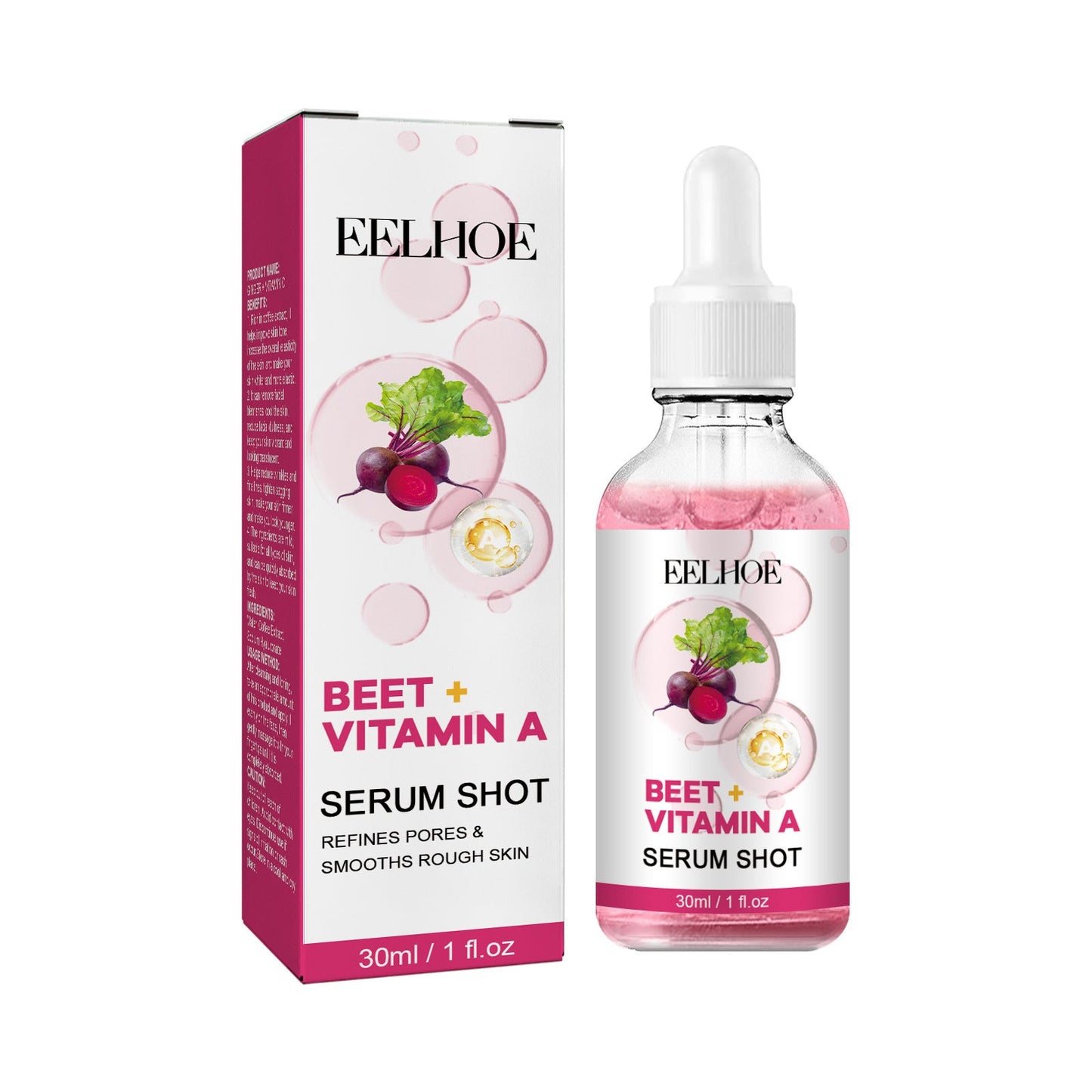 EELHOE facial essence កាត់បន្ថយស្នាមអុចខ្មៅ បង្រួមរន្ធញើស ធ្វើអោយស្បែកភ្លឺថ្លា ផ្តល់សំណើម 