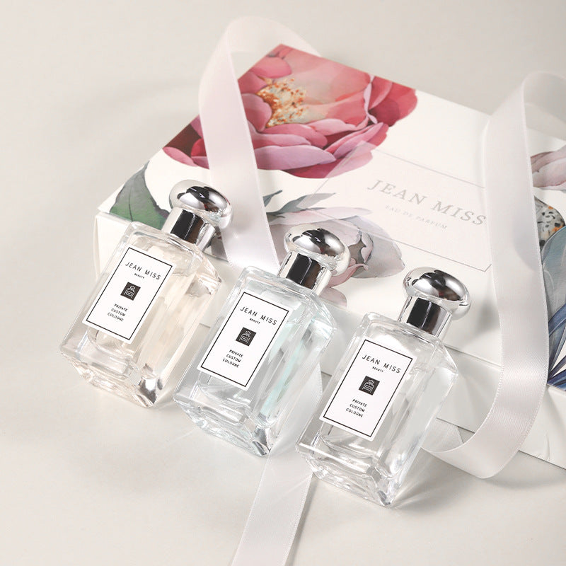 Xiaocheng Yixiang women's perfume set lasting light fragrance blue bell freesia sage perfume gift box wholesale