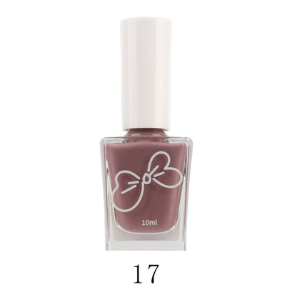 Oily nail polish, no baking, quick drying, non-peelable, non-stripping, safe, cross-border, odorless, nude nail polish for nail salons