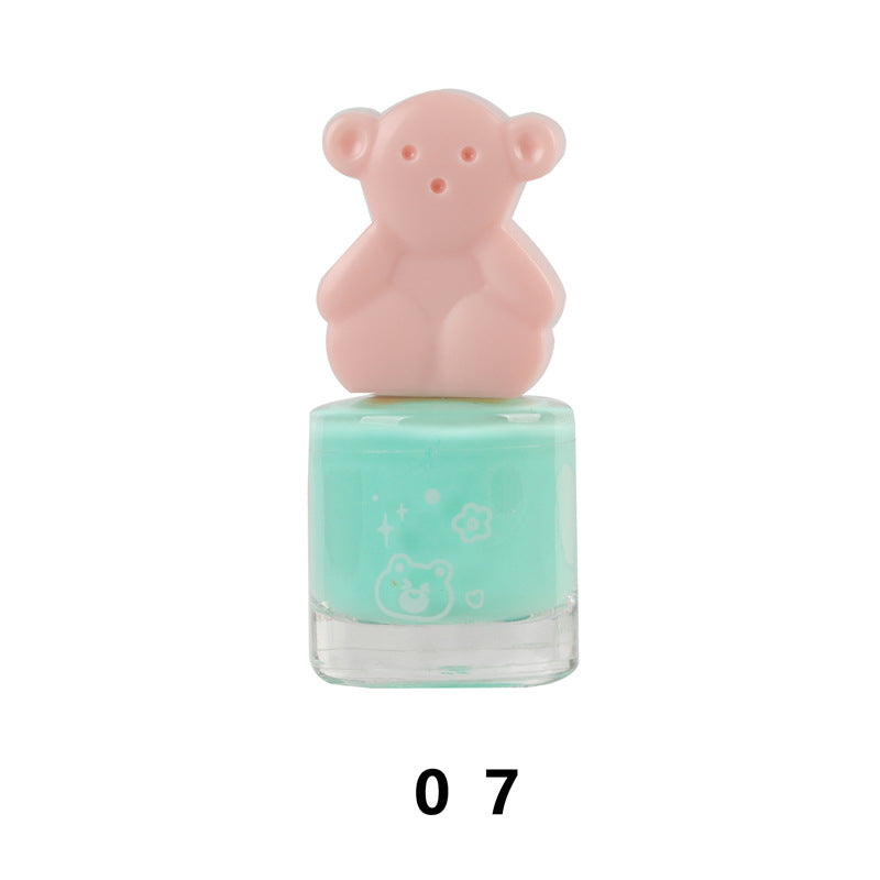 Bei Shijie water-based cute no-bake long-lasting non-peelable quick-drying nude color no odor nail polish wholesale