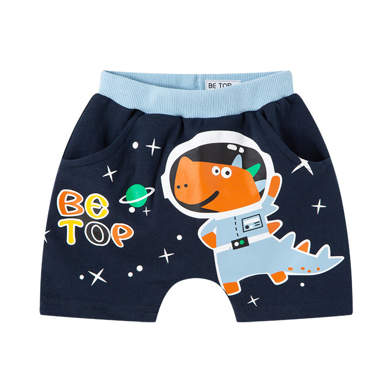 Children's shorts, shorts, large PP pants, new summer boys' harem pants, pure cotton bottoms, trendy manufacturers, one piece shipping